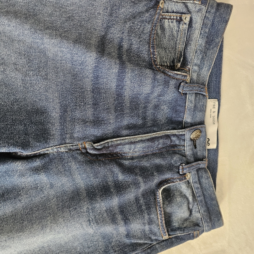 Classic Blue Women's Wide Leg Jeans - Picture 4 of 5